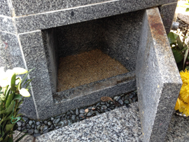 納骨室内部